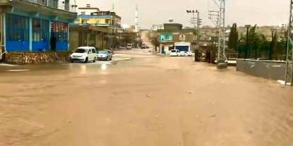 Araban Elif Mahallesi’nde sağanak etkili oldu