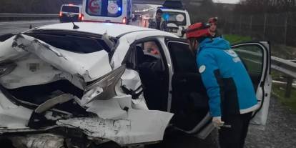 Şanlıurfa-Gaziantep otobanında  zincirleme kaza: 11 yaralı