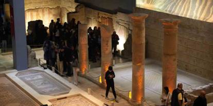 Zeugma Mozaik Müzesi’nde "En çok Çingene Kızı etkiliyor"