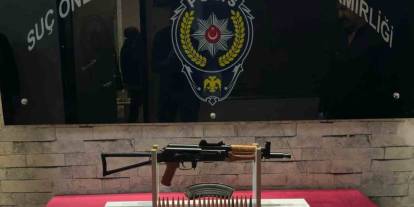 Gaziantep’te 1 adet tüfek ile 21 adet fişek ele geçirildi: 1 gözaltı