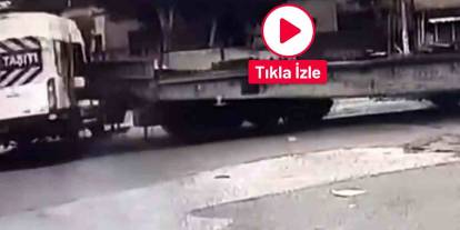 Gaziantep'te öğrenci servisine tren çarptı: O anlar kamerada