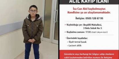 Gaziantep’te Kayıp Alarmı! 10 Yaşındaki İsa Can Akıl’dan Haber Alınamıyor