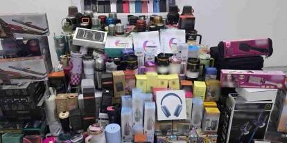 Gaziantep'te Milyonluk Operasyon: Cep Telefonundan Airfryer’a Kadar Her Şey Var