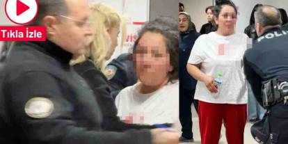 Oğul annesinin sevgilisini bıçakladı, anne ise polis memurunu tokatladı