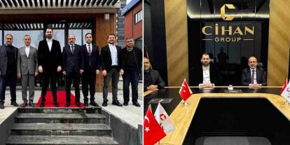 Cihan Çelenk’in İşyerine Ziyaretçi Akını