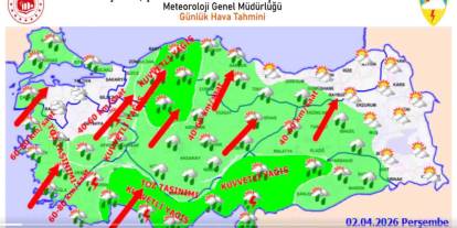 Meterolojiden Gaziantep'e Sel Su Baskını Uyarısı