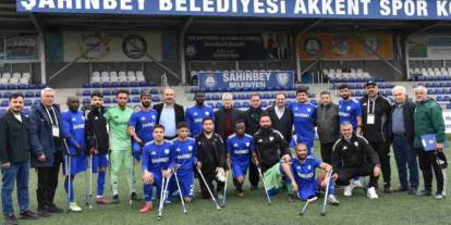 Şahinbey Ampute şampiyonluğa ilerliyor 5-1