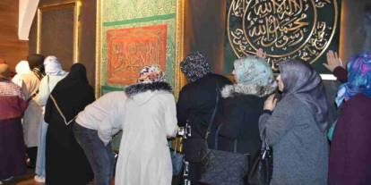 Gaziantep'te Mukaddes Emanetler Sergisi’ne yoğun ilgi