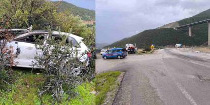 Gaziantep'te kontrolden çıkan otomobil uçuruma yuvarlandı: 1 ölü