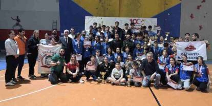 Gaziantep’te ‘Okul Sporları Tırmanış Yarışması’ yapıldı