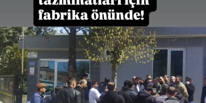 Flament Tekstil’de İşçiler Fabrika Önünde: Maaş ve Tazminat İddiası