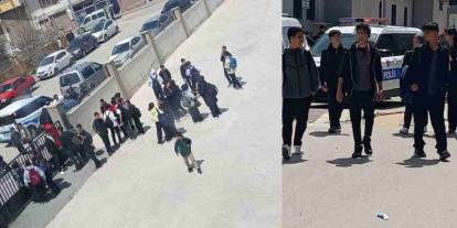 Gaziantep’te lise önünde saldırı paniği!
