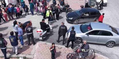 Gaziantep’te okul çevrelerinde dron destekli sıkı denetim