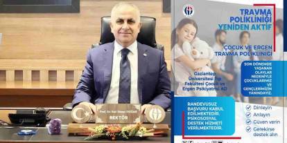 Gaziantep Üniversitesi'nden (GAÜN) çocukların ruhuna dokunan hamle