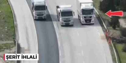 Gaziantep'te dron destekli trafik denetimi: 4 bin 234 araca ceza