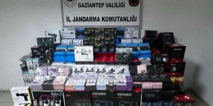Gaziantep’te 3 milyon TL değerinde kaçak malzeme ele geçirildi: 1 gözaltı