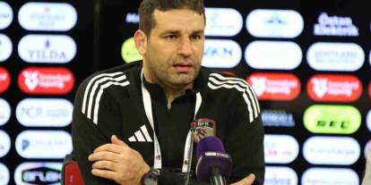 Gaziantep FK Teknik Sorumlusu Mustafa Aksoy: "Bugünkü sonuçtan dolayı çok mutluyuz"
