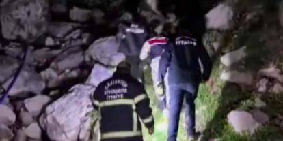 Gaziantep’te ot toplamak için gittiği ormanlık alanda mahsur kalan şahıs kurtarıldı