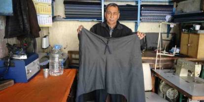 Gaziantep'te yarım asırdır geleneksel şalvar dikiyor