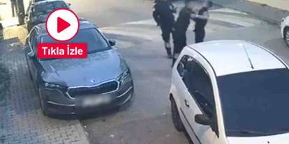 Gaziantep'te özel güvenlik görevlisi dehşeti kamerada!