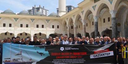 Gaziantep'ten Gazze'ye Vefa ve Tepki: Sumud Filosu Saldırısına Sert Kınama