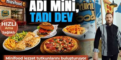 Adı mini, tadı DEV!  Minifood lezzet tutkunlarını buluşturuyor