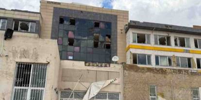 Gaziantep’teki ’süper hücre’ okulda ağır hasara neden oldu