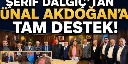 Ünal Akdoğan’a destek büyüyor