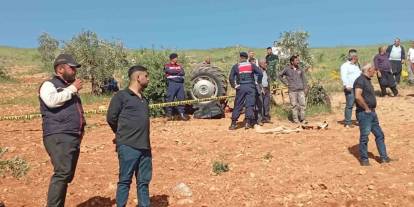 Gaziantep’te devrilen traktörün sürücüsü Ali Palamut hayatını kaybetti