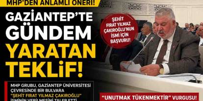Gaziantep’te Gündem Yaratan Teklif!