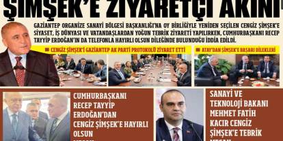 Şimşek’e Ziyaretçi Akını