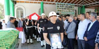 Gaziantep Emniyetinde Hüzünlü Veda! Polis Memuru Son Yolculuğuna Uğurlandı
