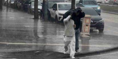 Gaziantep’te sağanak yağış etkili oluyor...