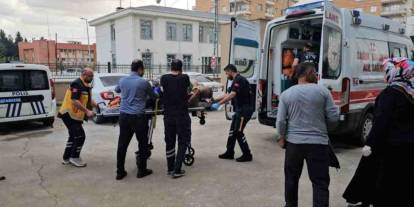 Gaziantep'te çalışma yaparken elektrik direğinden düşen işçi yaralandı