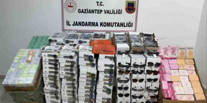 Gaziantep’te 4,5 milyon TL değerinde kaçak malzeme ele geçirildi: 1 gözaltı