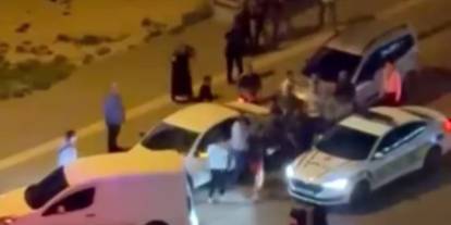 Gaziantep’te meydan savaşını aratmayan trafik kavgası