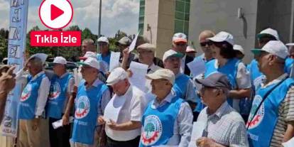 Gaziantep'te Emekliler Adliyeye Akın Etti
