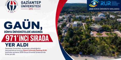 Gaziantep’e Dünya Çapında Başarı: Gaün Duvarları Yıktı, Listeye İlk Kez Adını Yazdırdı!