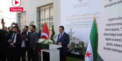 Gaziantep’te Suriye Başkonsolosluğu açıldı