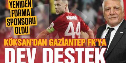 Gaziantep FK'da Yeni Sezon Öncesi Sponsorluk Müjdesi