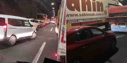 SON DAKİKA... Gaziantep Otoyolu Nurdağı Tüneli'nde Zincirleme Kaza