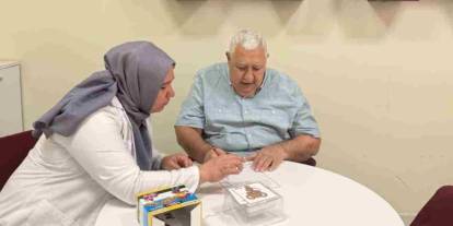 Kaybolduktan sonra Alzaymır Merkezi’nde yeniden hayata tutundu