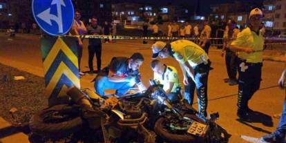 Gaziantep'te feci motosiklet kazası! 4 yaralı