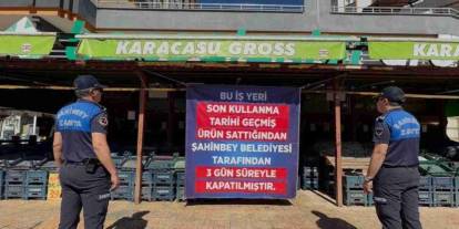 Gaziantep'te Skandal! Tarihi Geçmiş Ürün Satan Market Mühürlendi