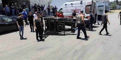 Gaziantep’te üzerine forklift devrilen genç işçi hayatını kaybetti