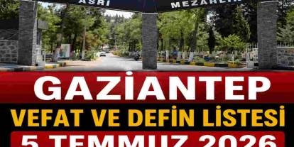Gaziantep'te Bugün Hüzün Hakim!