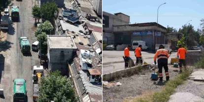 Şehitkamil’den KÜSGET’te kapsamlı temizlik seferberliği