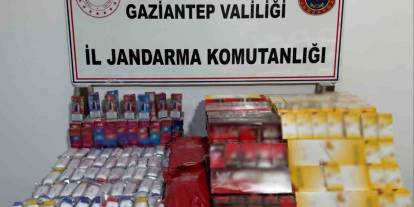 Gaziantep’te 1 milyon TL değerinde kaçak malzeme ele geçirildi: 3 gözaltı