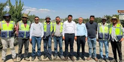 Başkan Şahin’e Araban’daki asfalt hizmeti için teşekkür