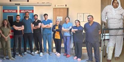 Gaziantep'te Mucize Gibi Operasyon! 65 Yaşındaki Kadın 55 Yıl Sonra Rahat Yürümeye Başladı